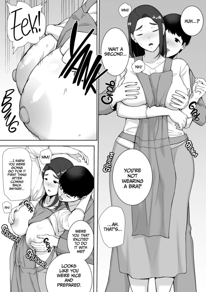 Hentai milf - Loving mother does everything for her perverted son 2