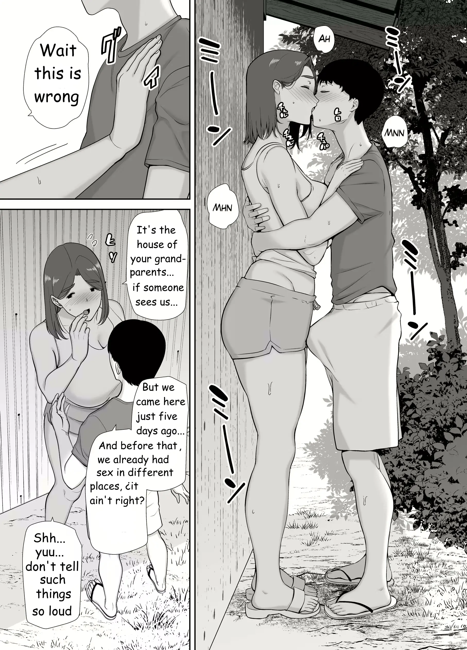 Incest hentai comics - I fell in love with my mother and now I want to fuck her 5