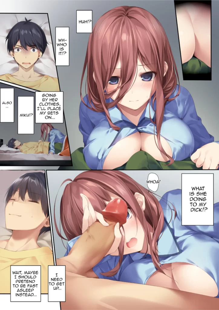 Hentai Manga Incest - Je me suis réveillé avec ma soeur perverse dans mon lit