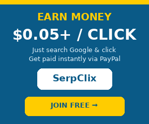 Earn money clicking on SerpClix